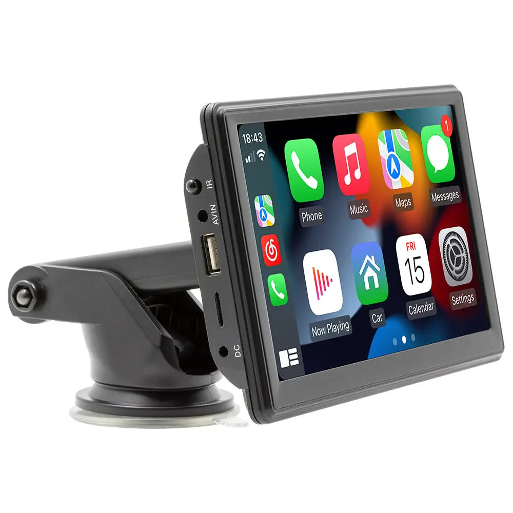 DriveHub™ Pro - 7-Inch CarPlay/Android Auto Screen with Rear Camera Verono