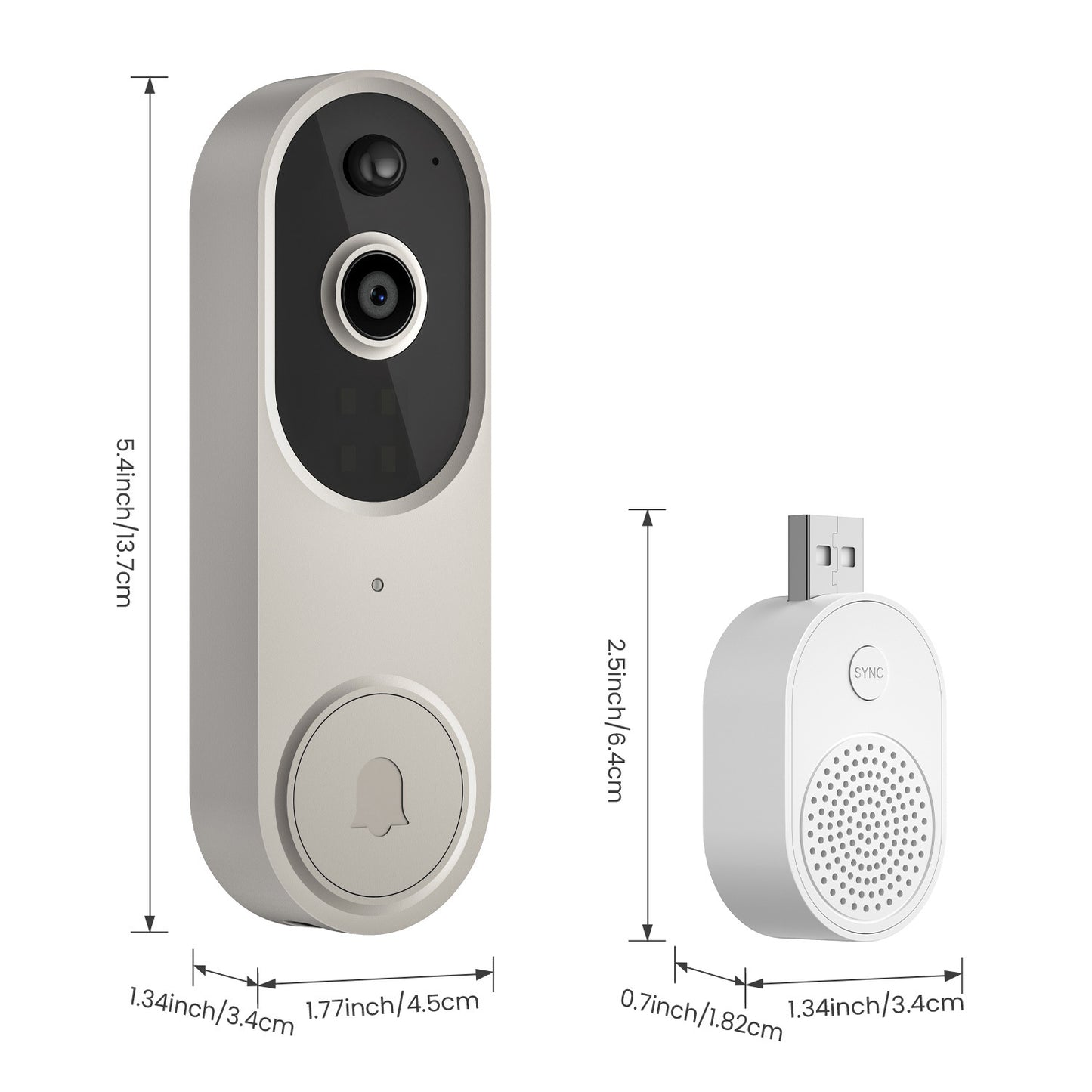 VeroGuard™ Smart Video Doorbell