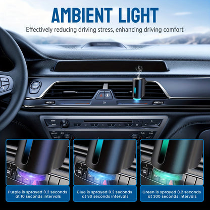 DriveScent™ Rechargeable Car Diffuser with 3 Scents
