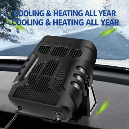 DashHeat™ 12V Plug-in Car Heater & Fan