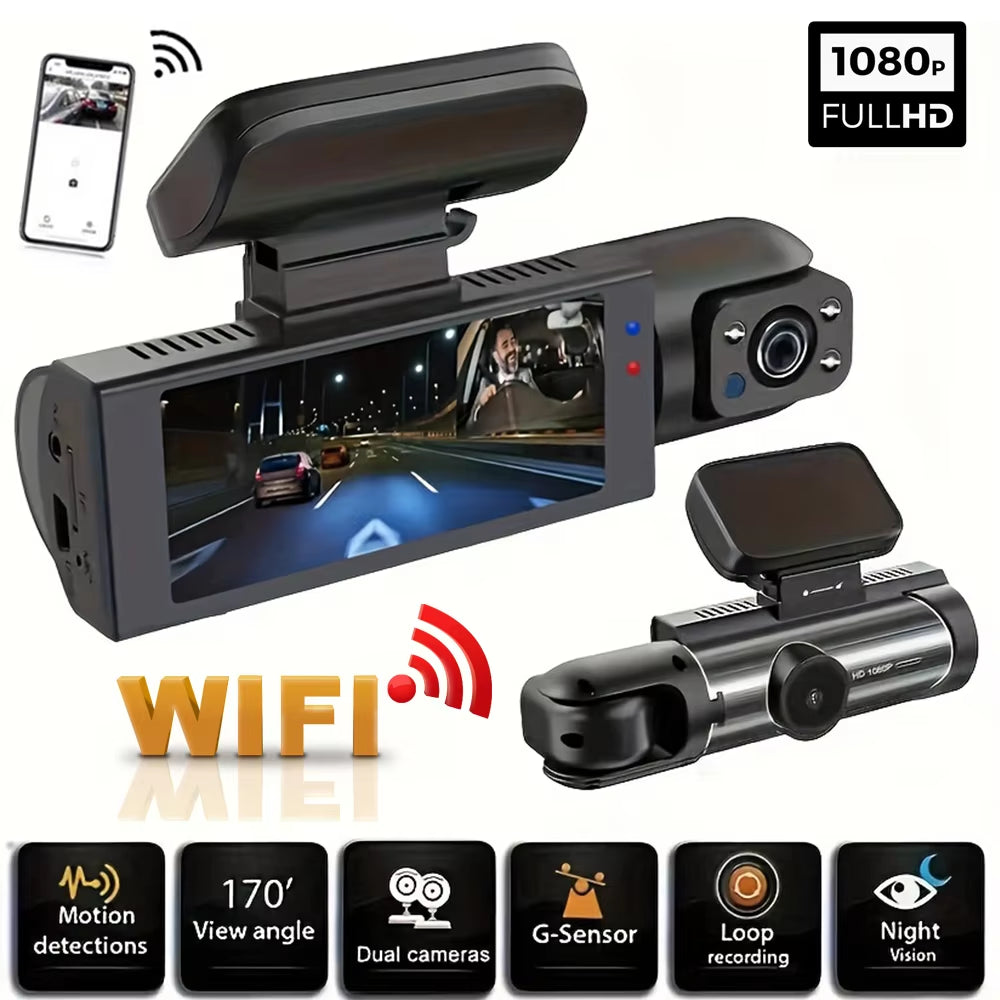VisionX Dual Lens Smart Dash Cam™