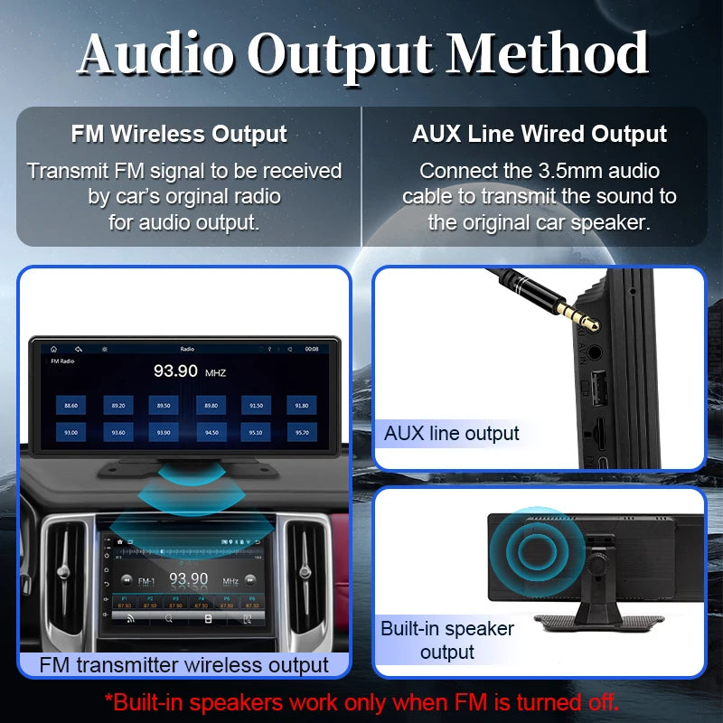DriveView 10.26" Smart Car Display with Reverse Camera Support™