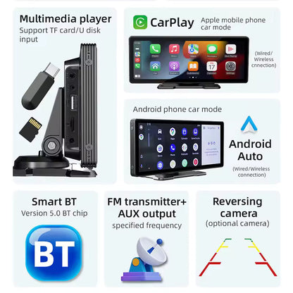 DriveView 10.26" Smart Car Display with Reverse Camera Support™