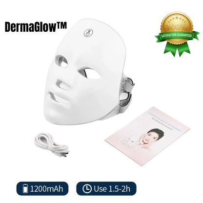 DermaGlow™ 7-Colour Light Therapy Rejuvenation Mask