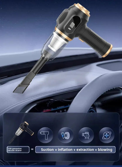 DriveVac™ Pro – Cordless 2-in-1 Car Vacuum & Air Blower