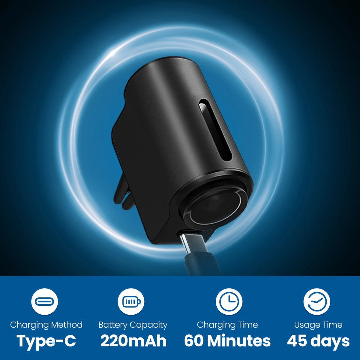 DriveScent™ Rechargeable Car Diffuser with 3 Scents