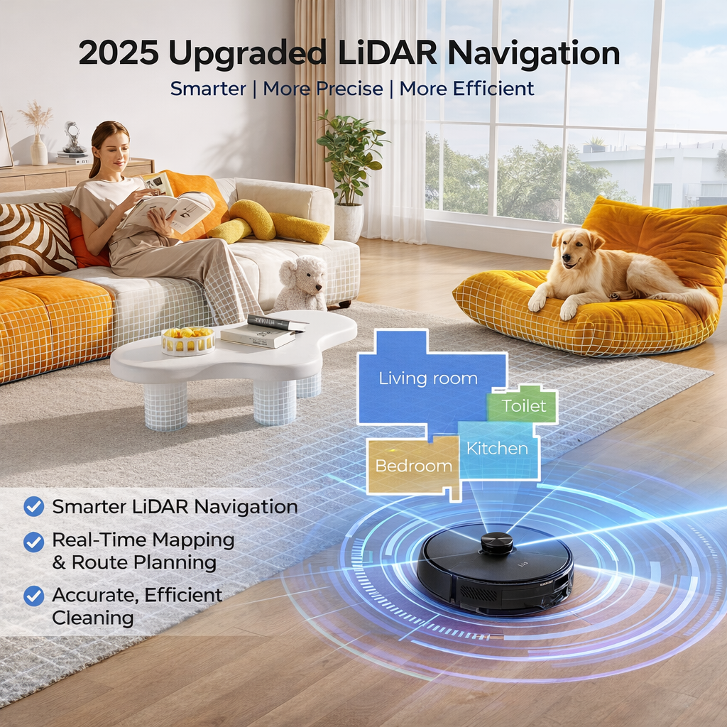 Lubluelu L15 Ultra™ LiDAR Robot Vacuum & Mop