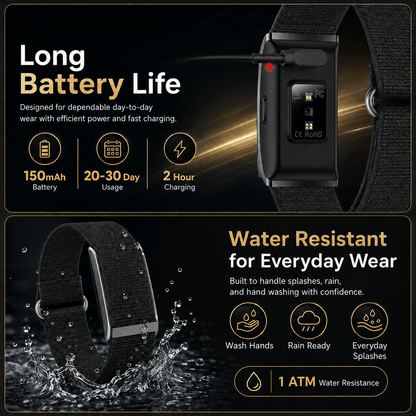 VitalTrack™ Screenless Wellness Band