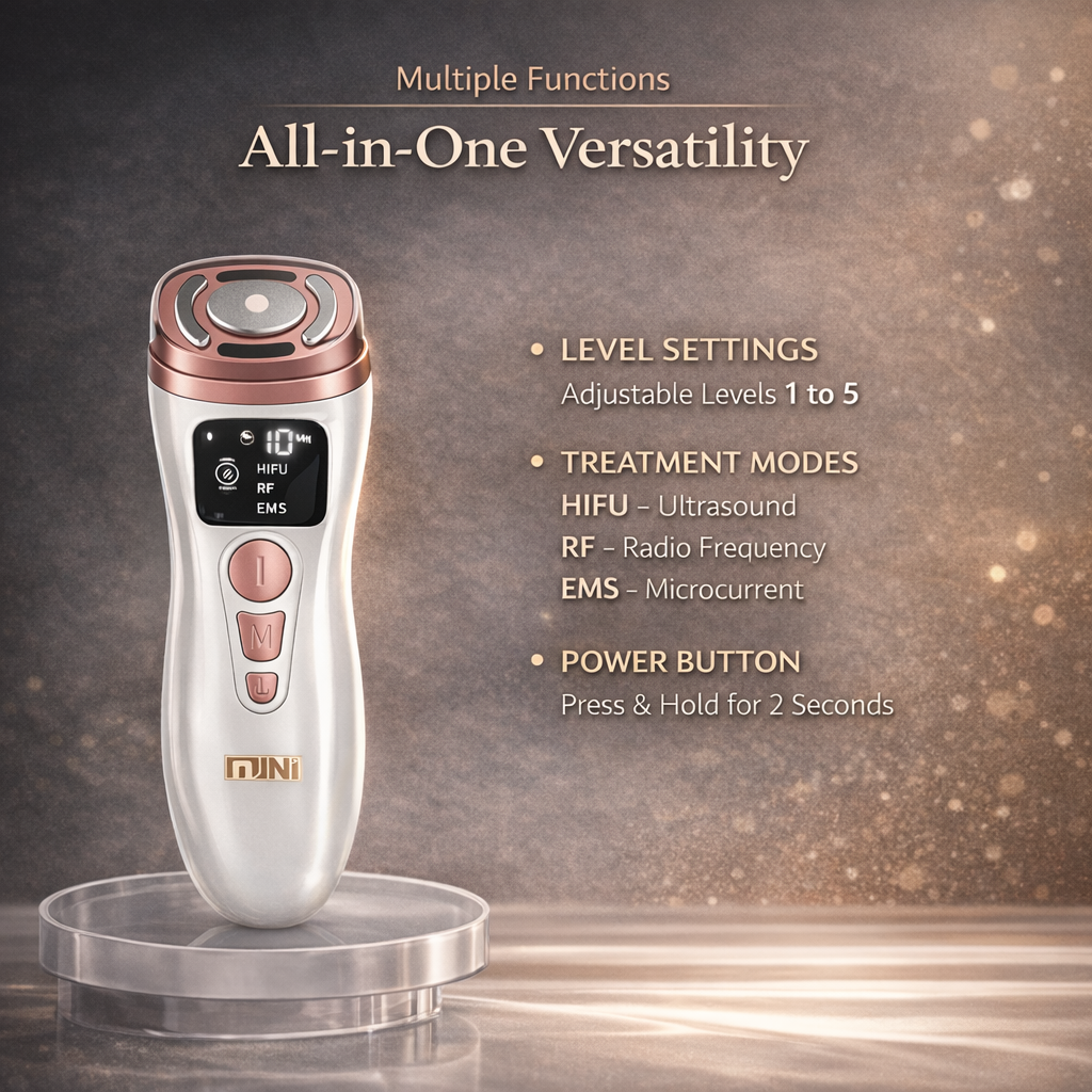 LUMEN Lift™ Mini HIFU – Tri-Mode Facial Sculpting Device