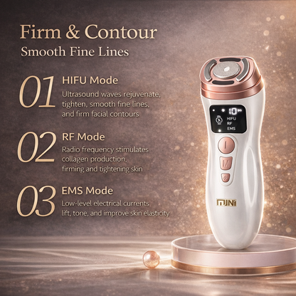 LUMEN Lift™ Mini HIFU – Tri-Mode Facial Sculpting Device