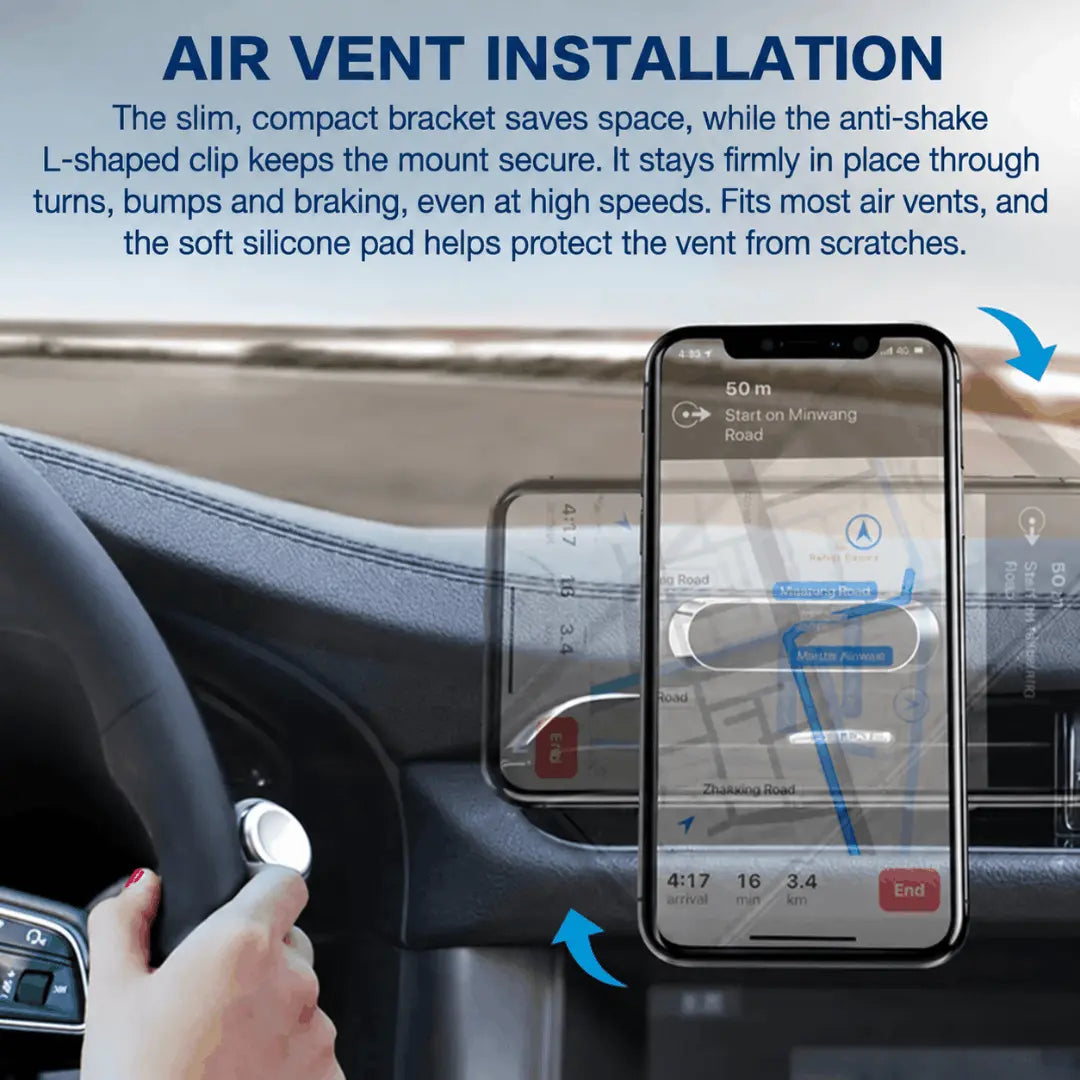 MagniGrip™ 360° Car Phone Mount Verono