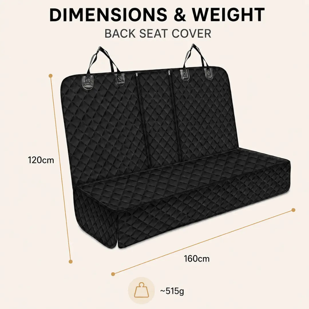 PawMat™ Waterproof Dog Car Seat Cover Verono