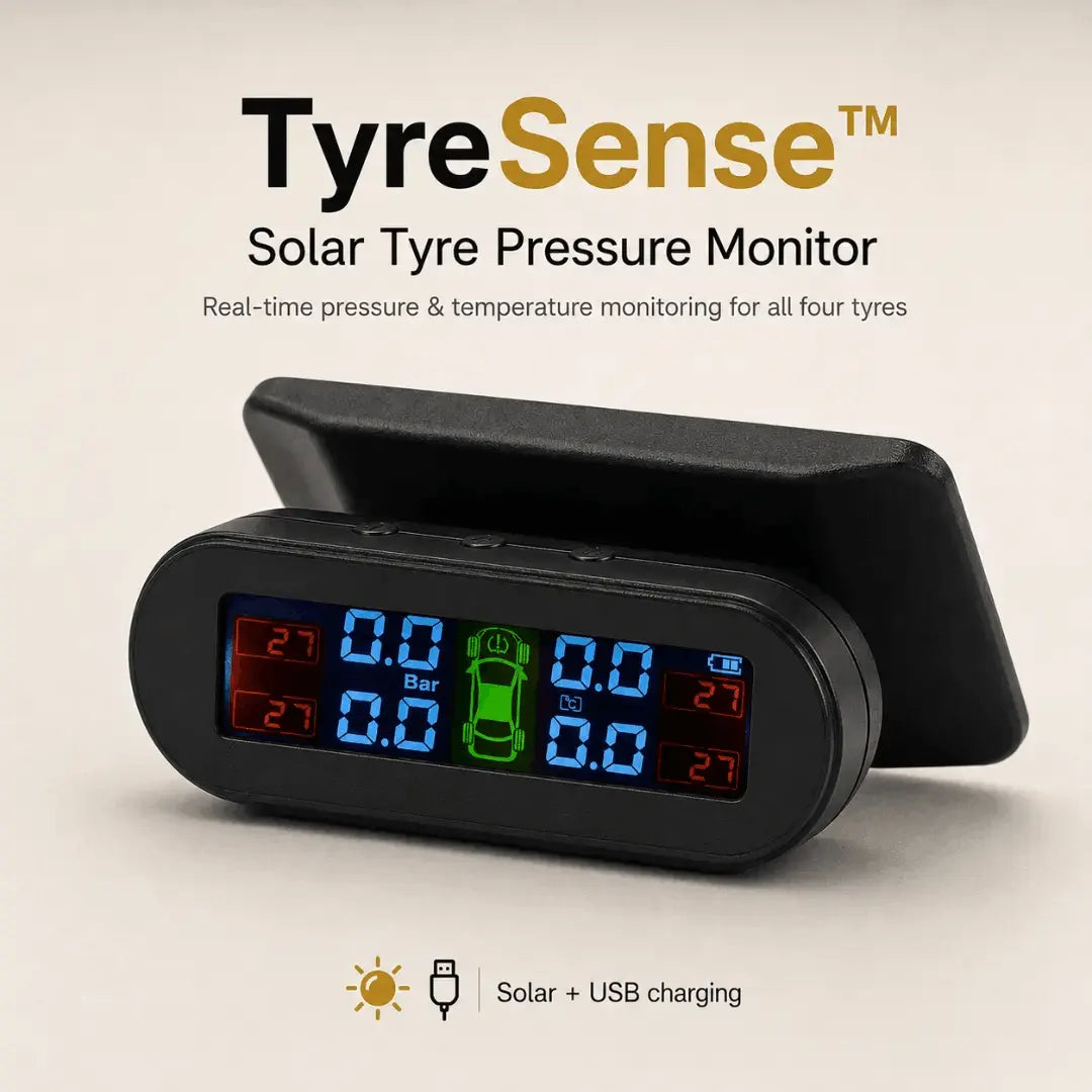 TyreSense™ Solar Tyre Pressure Monitor (TPMS) Verono