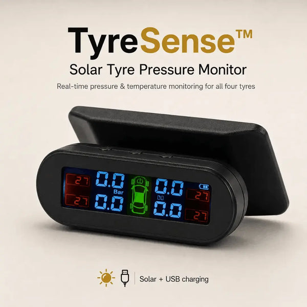 TyreSense™ Solar Tyre Pressure Monitor (TPMS) Verono