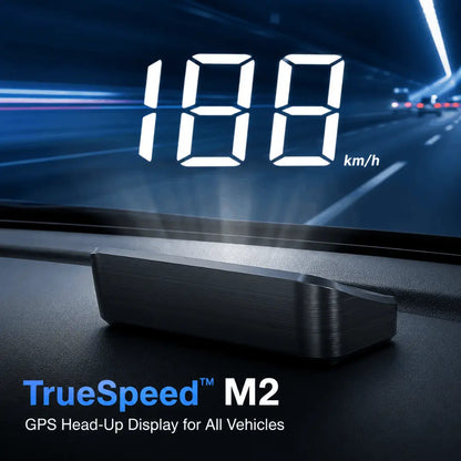 TrueSpeed™ M2 GPS Head-Up Display for All Vehicles Verono