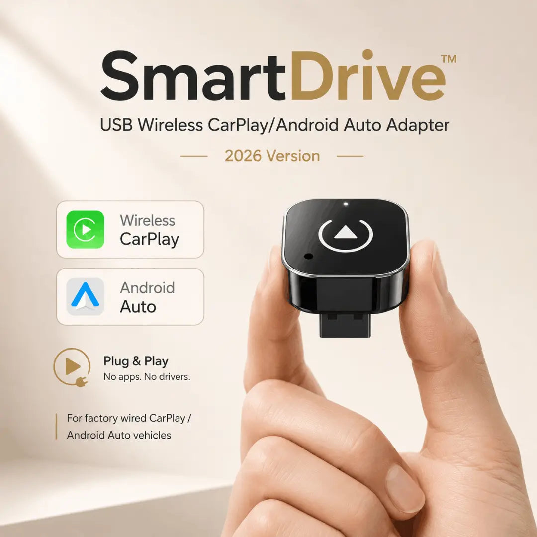 SmartDrive™ USB Wireless CarPlay/Android Auto Adapter 2026 Verono