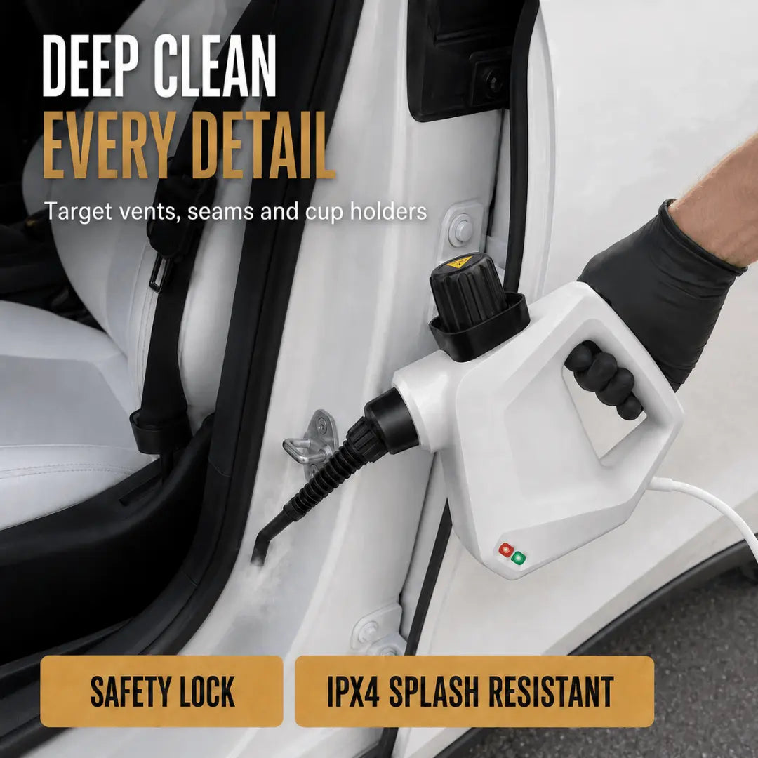 SteamJet™ Handheld Steam Cleaner for Car & Home Verono