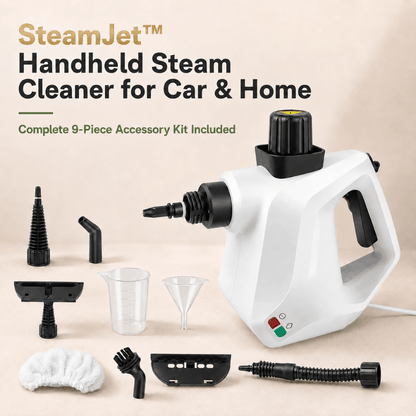 SteamJet™ Handheld Steam Cleaner for Car & Home