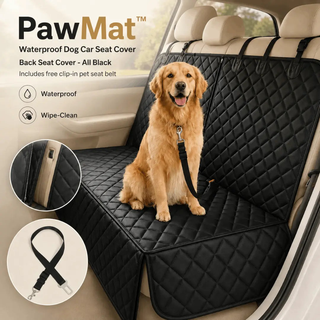 PawMat™ Waterproof Dog Car Seat Cover Verono
