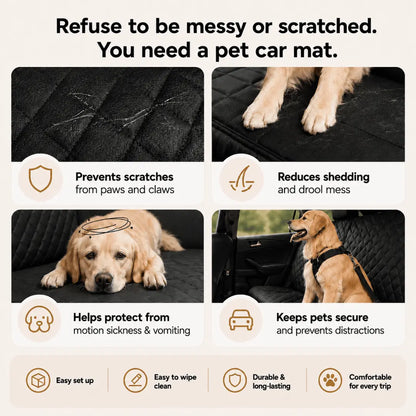PawMat™ Waterproof Dog Car Seat Cover Verono