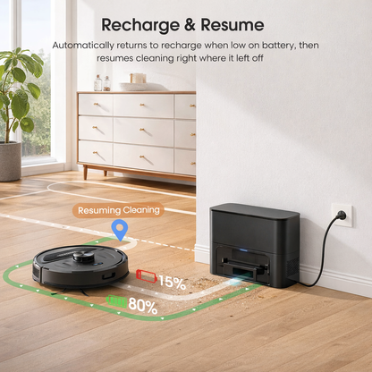Lubluelu L20 Max™ Self-Emptying Robot Vacuum & Mop