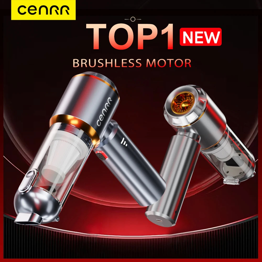 CENRR Cordless Mini Car Vacuum Cleaner™