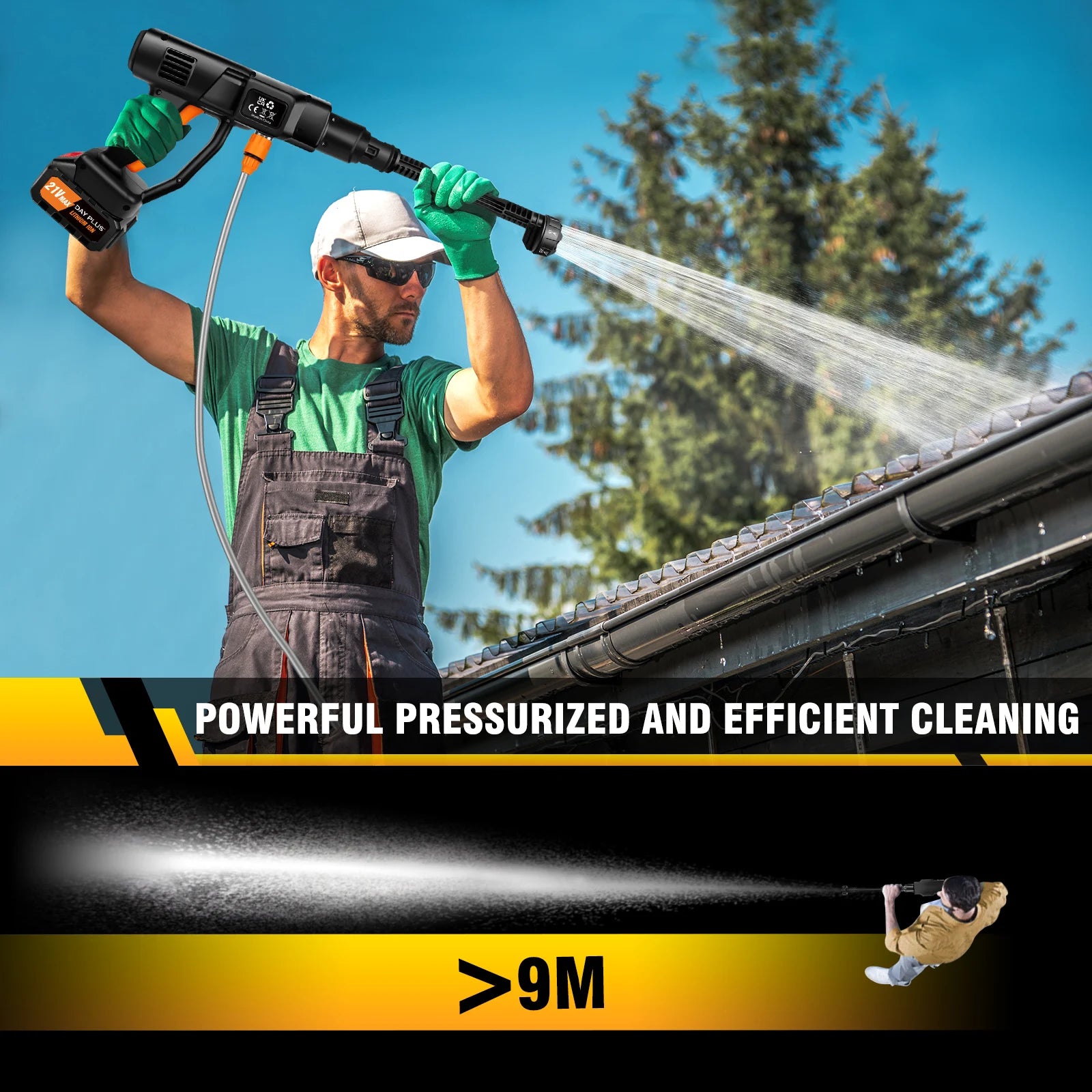 HydroJet™ Pro 6-in-1 Cordless Pressure Washer