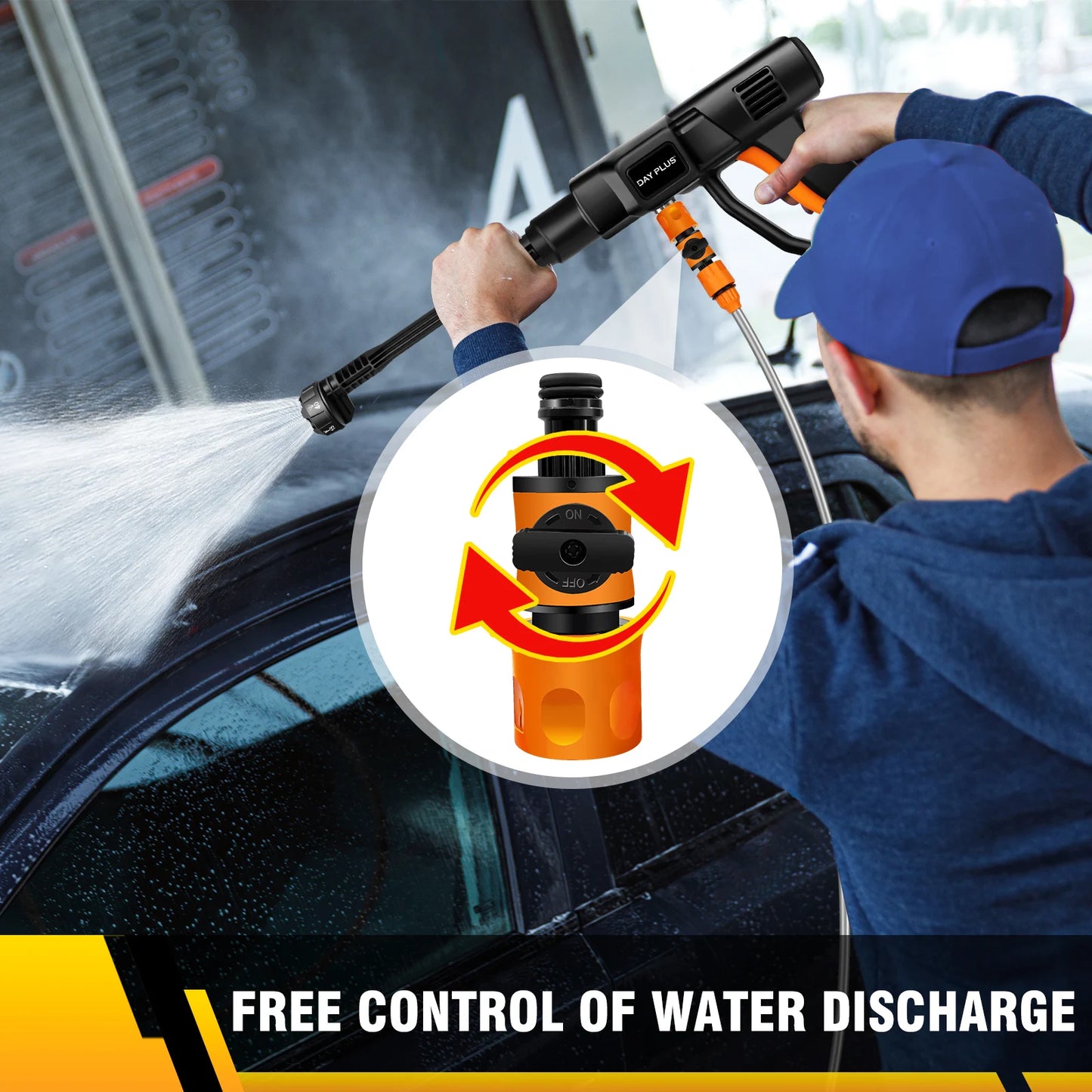 HydroJet™ Pro 6-in-1 Cordless Pressure Washer