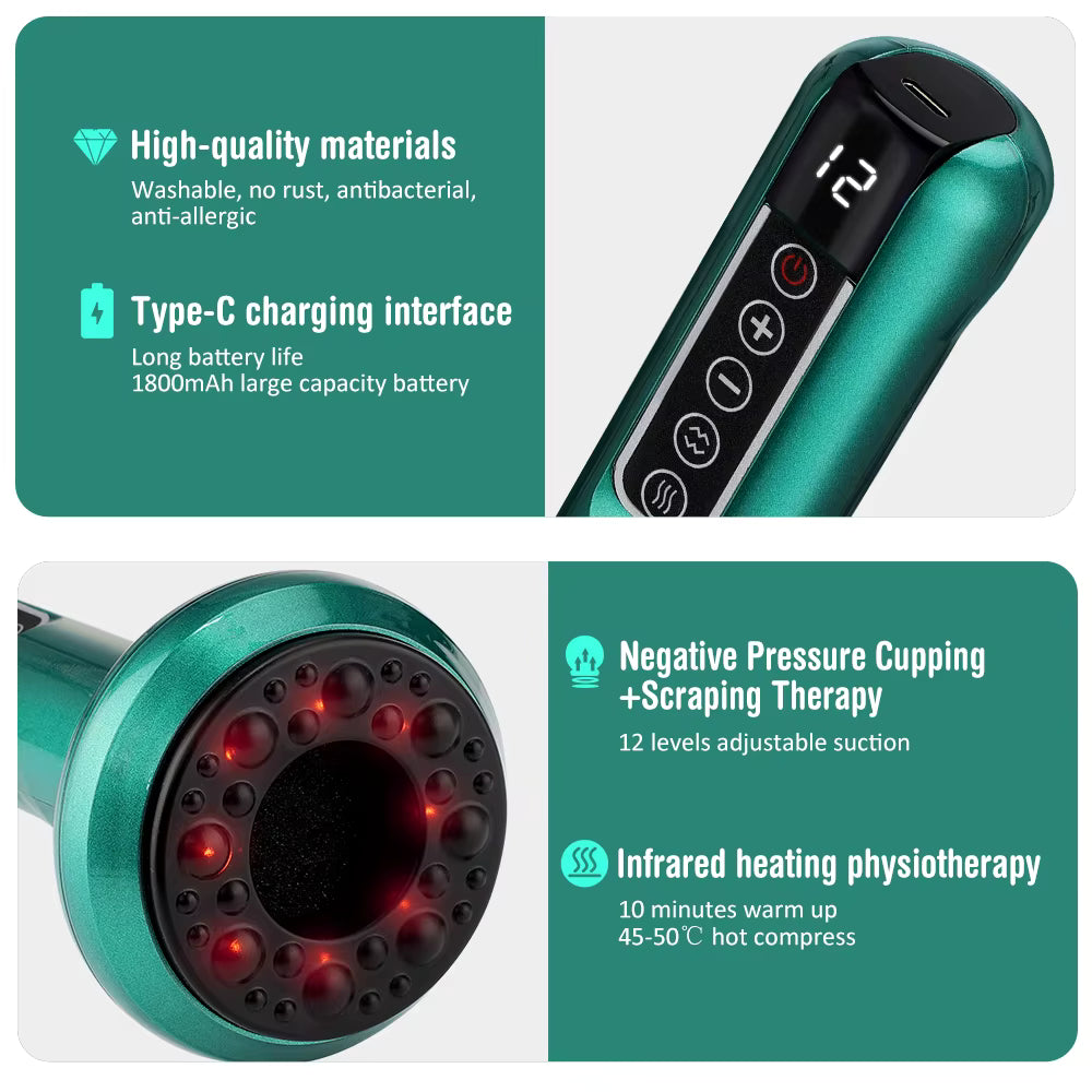 ThermoSculpt™ Elite Anti-Cellulite Heat Cupping Device