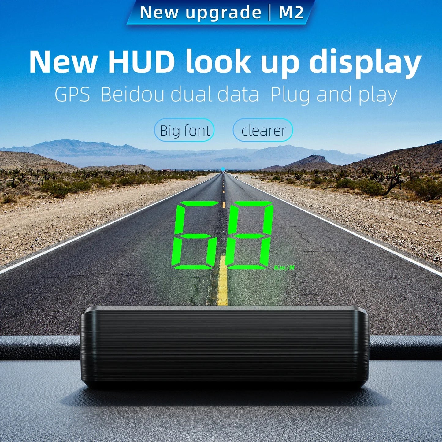 M2 GPS HUD Head up Display™ (Universal Fit)