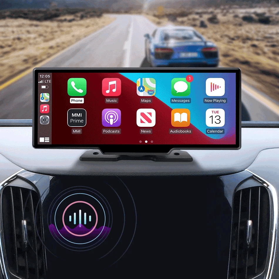 Jansite 10.26″ Smart Car Display with 4K Front & Rear Recording™
