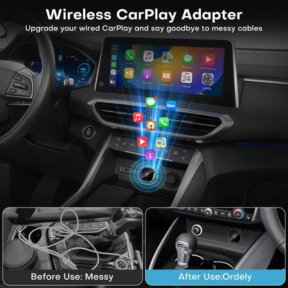 SmartDrive USB Wireless Carplay Adapter 2025