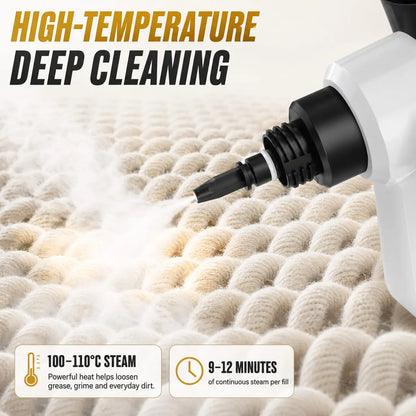 SteamJet™ Handheld Steam Cleaner for Car & Home Verono