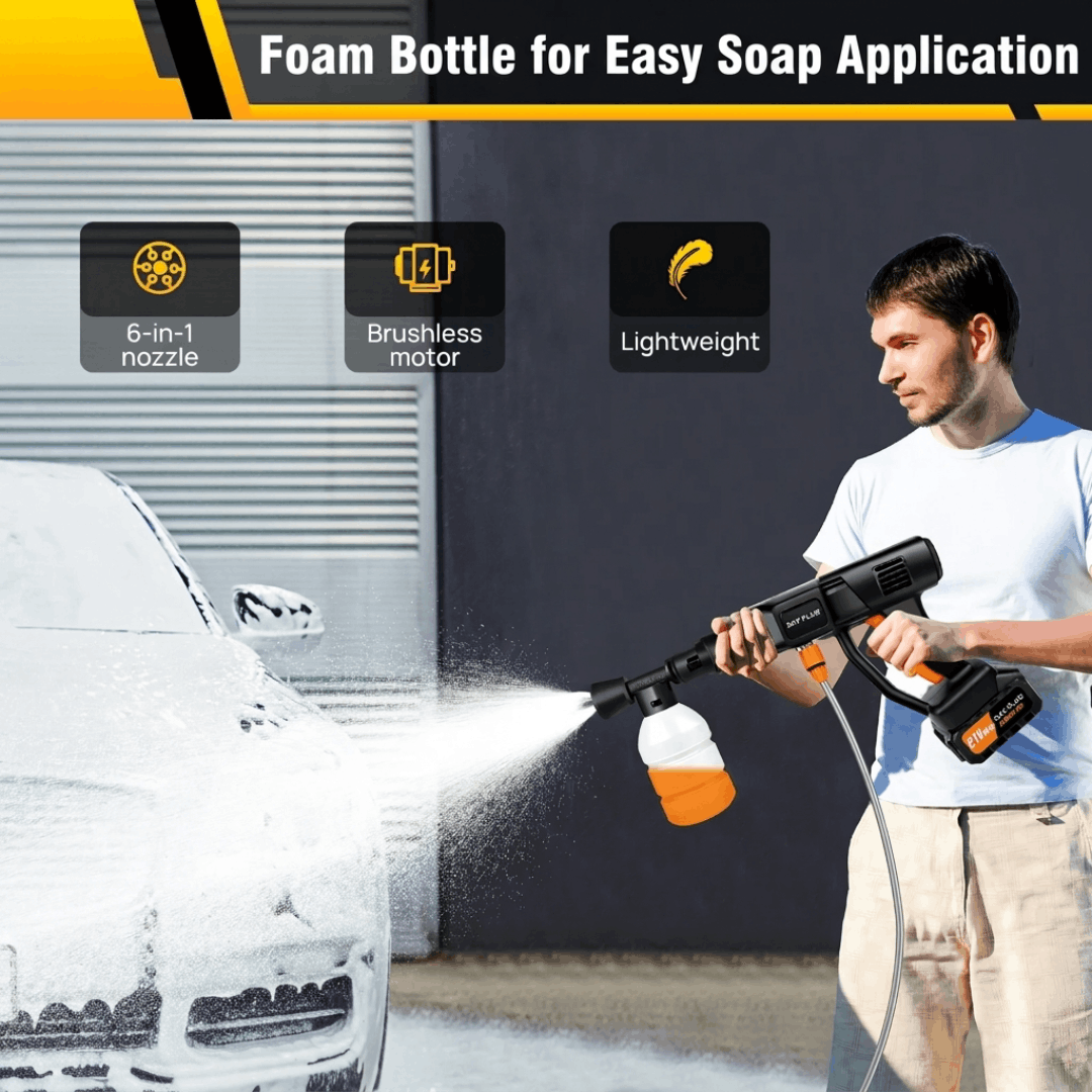 HydroJet™ Pro 6-in-1 Cordless Pressure Washer