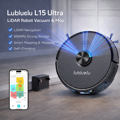 Lubluelu L15 Ultra™ LiDAR Robot Vacuum & Mop