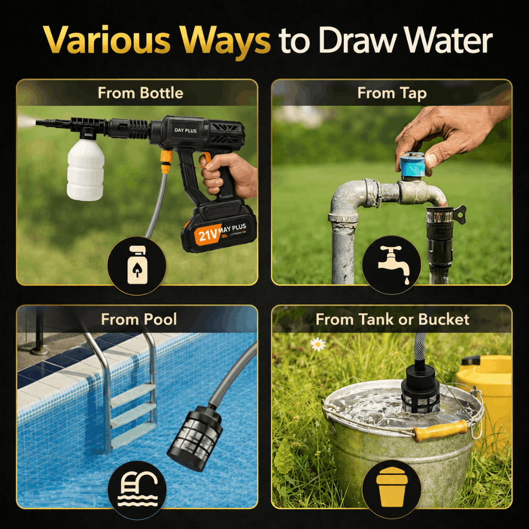 HydroJet™ Pro 6-in-1 Cordless Pressure Washer
