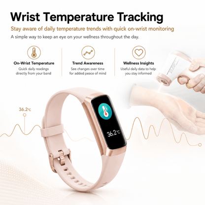 VitalTrack™ AMOLED Fitness Band