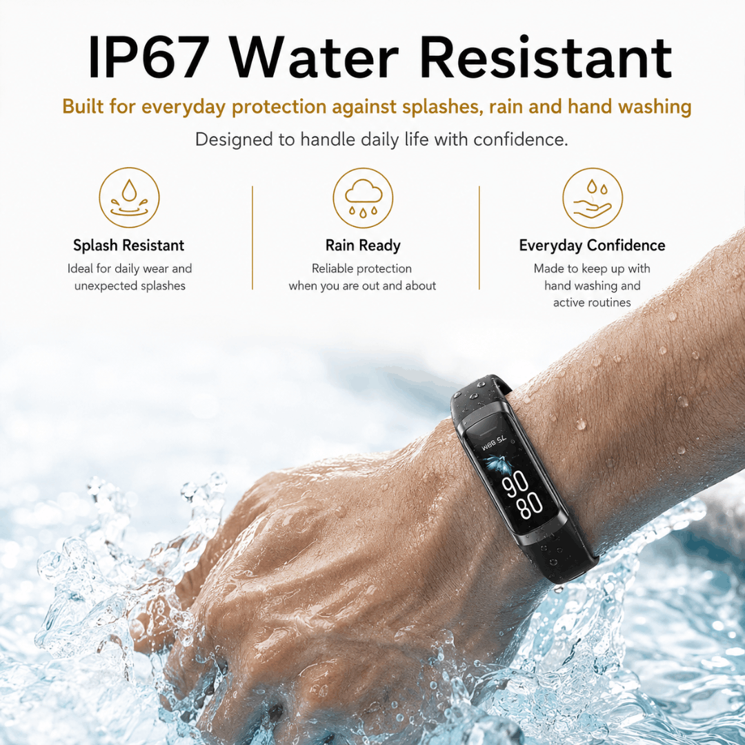 VitalTrack™ AMOLED Fitness Band