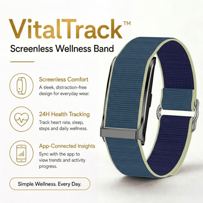 VitalTrack™ Screenless Wellness Band