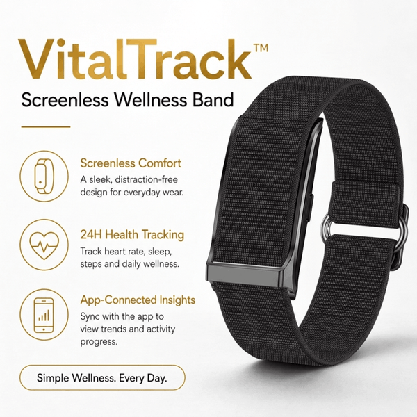VitalTrack™ Screenless Wellness Band