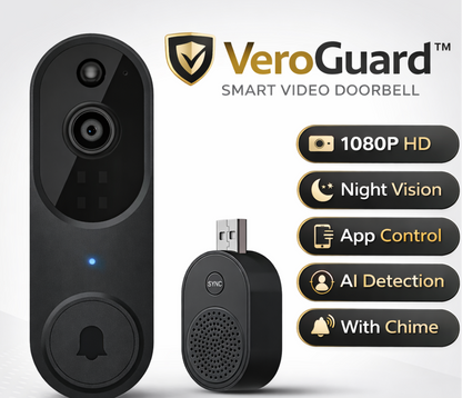 VeroGuard™ Smart Video Doorbell