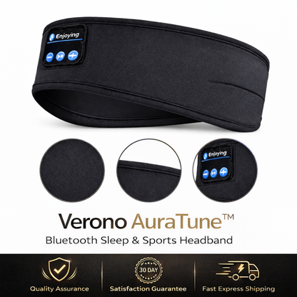 Verono AuraTune™ Bluetooth Sleep & Sports Headband