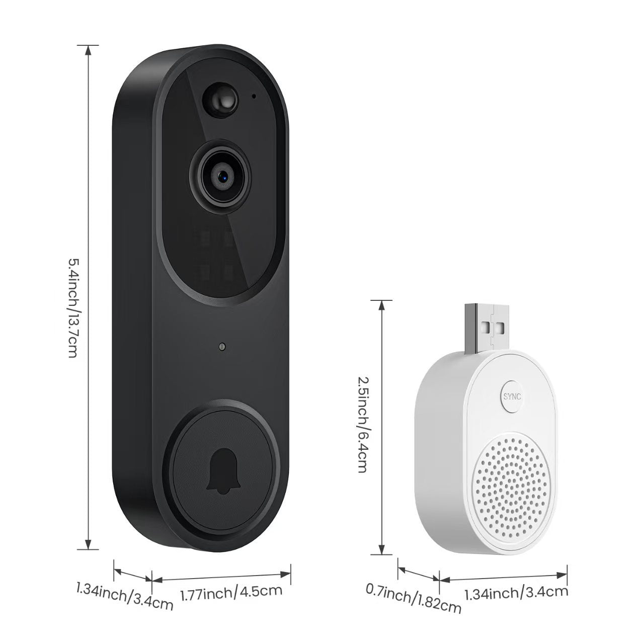 VeroGuard™ Smart Video Doorbell