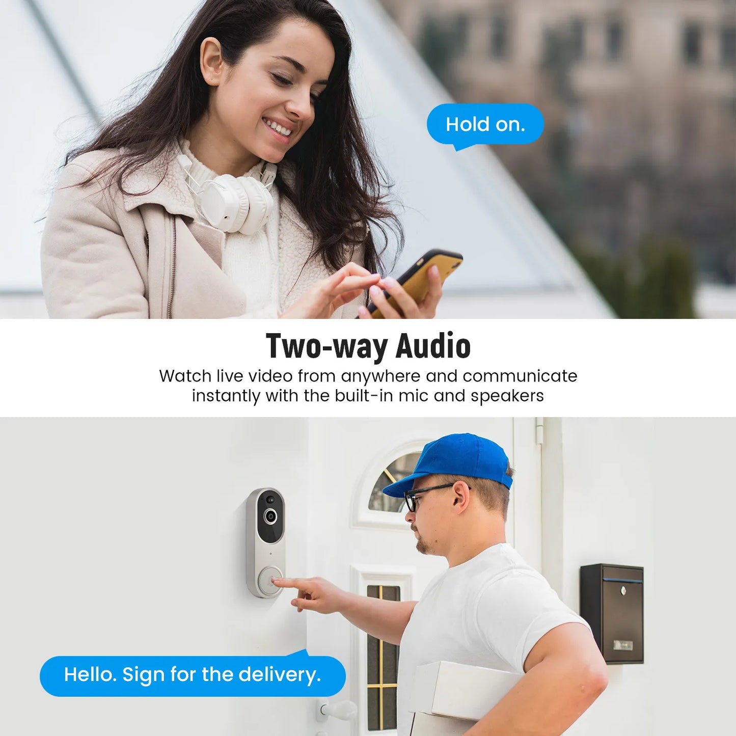 VeroGuard™ Smart Video Doorbell