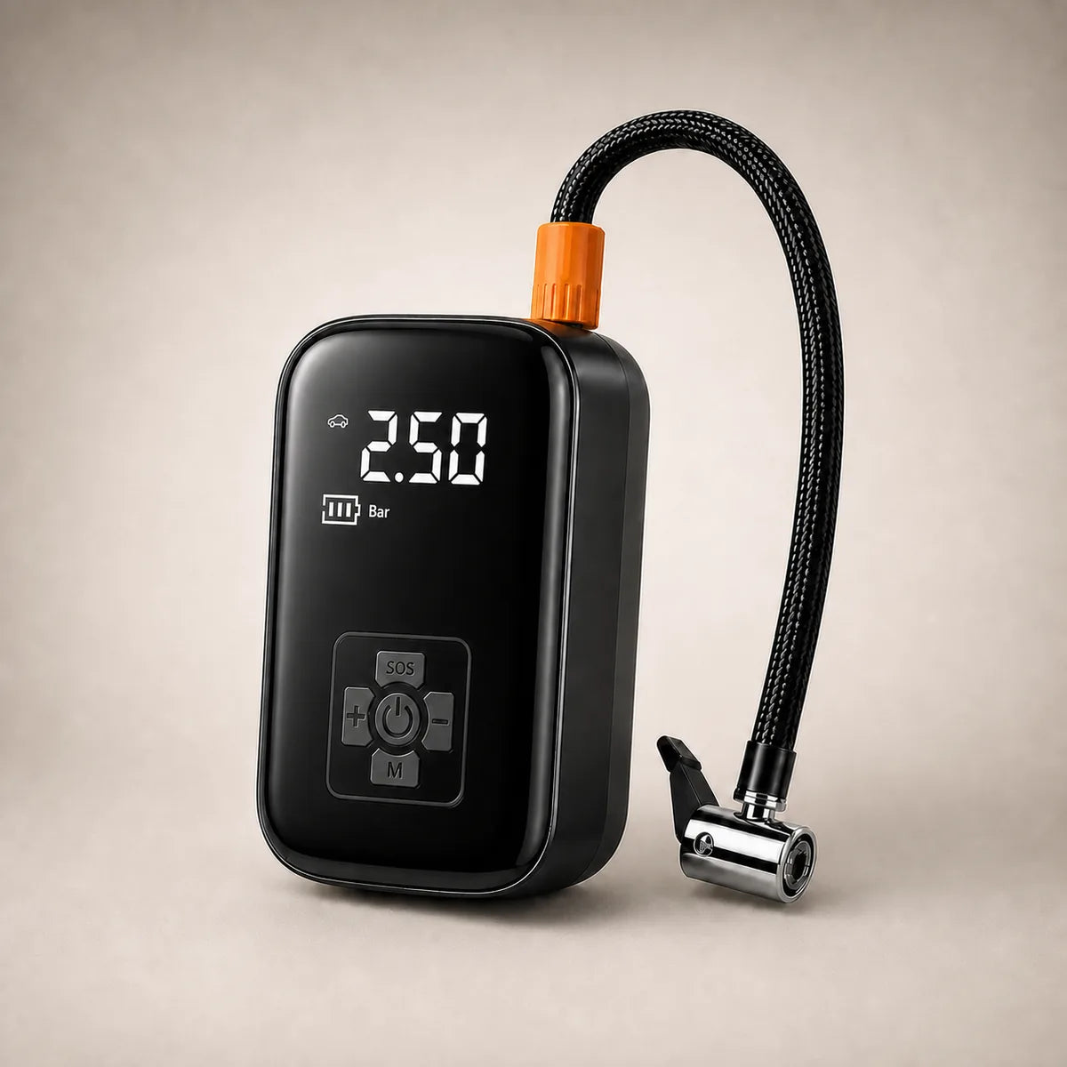 PortaPump™ Cordless Digital Tyre Inflator with Auto-Stop PSI Control