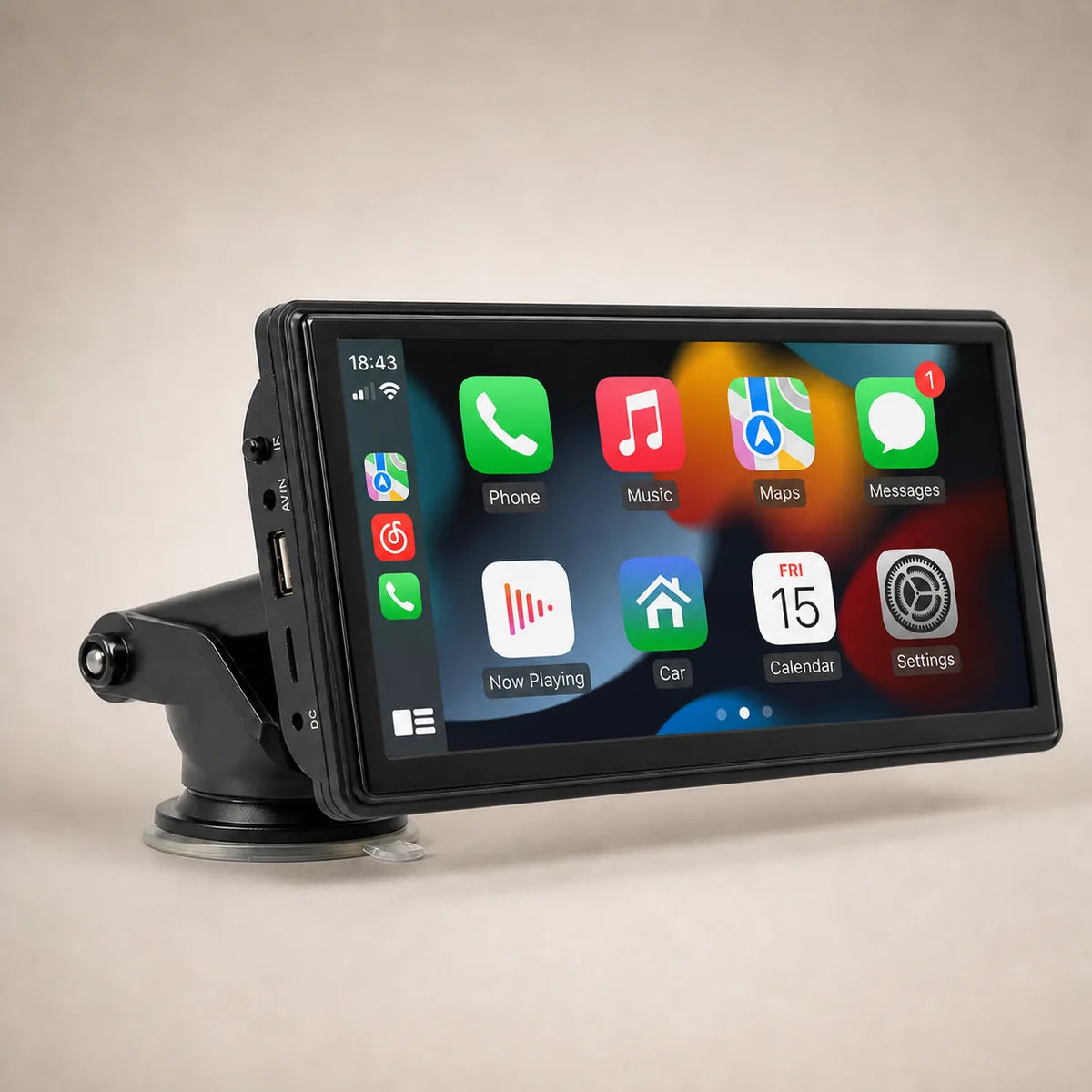RoadPilot™ Pro - 7-Inch CarPlay/Android Auto Screen with Rear Camera