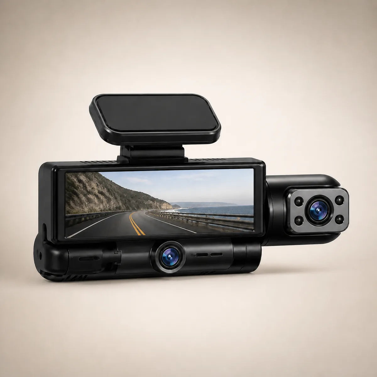 VisionX™ Dual Lens Smart Dash Cam